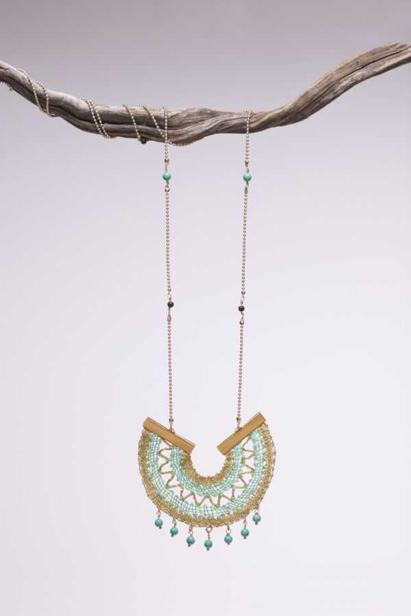 NL1705 Aqua Marine Necklace